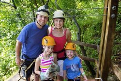 Family adventure vacation